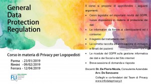 corso GDPR